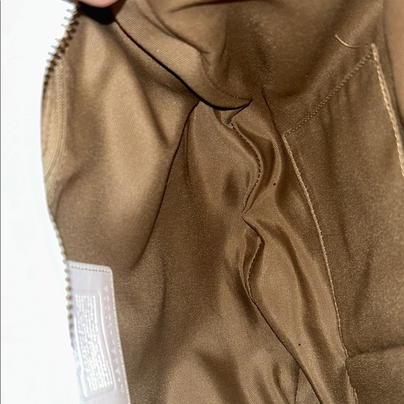 Coach Hampton Cream/White Scribble Signature Shoulder Bag 16”x 11” Vtg 2006 EUC - Picture 9 of 9